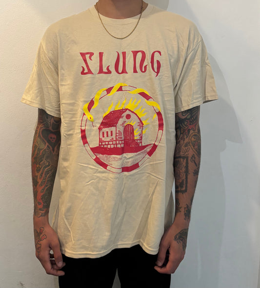 Slung Short-Sleeve in Sand