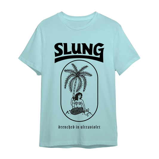 Slung Short Sleeve in Blue