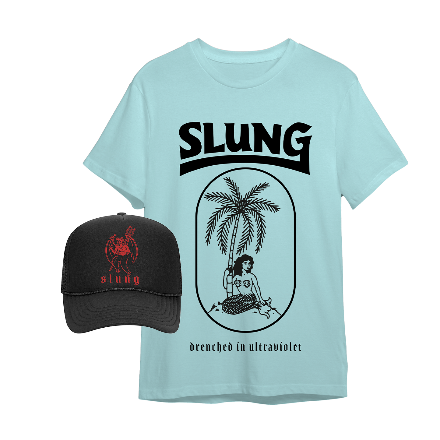 Trucker Hat & T-Shirt Bundle